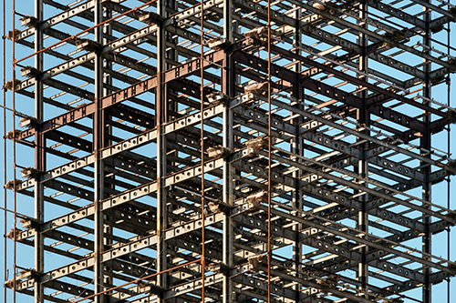 Image of a building frame